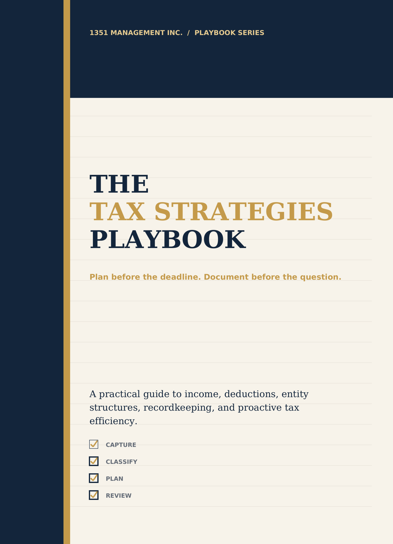 The Tax Strategy Guide